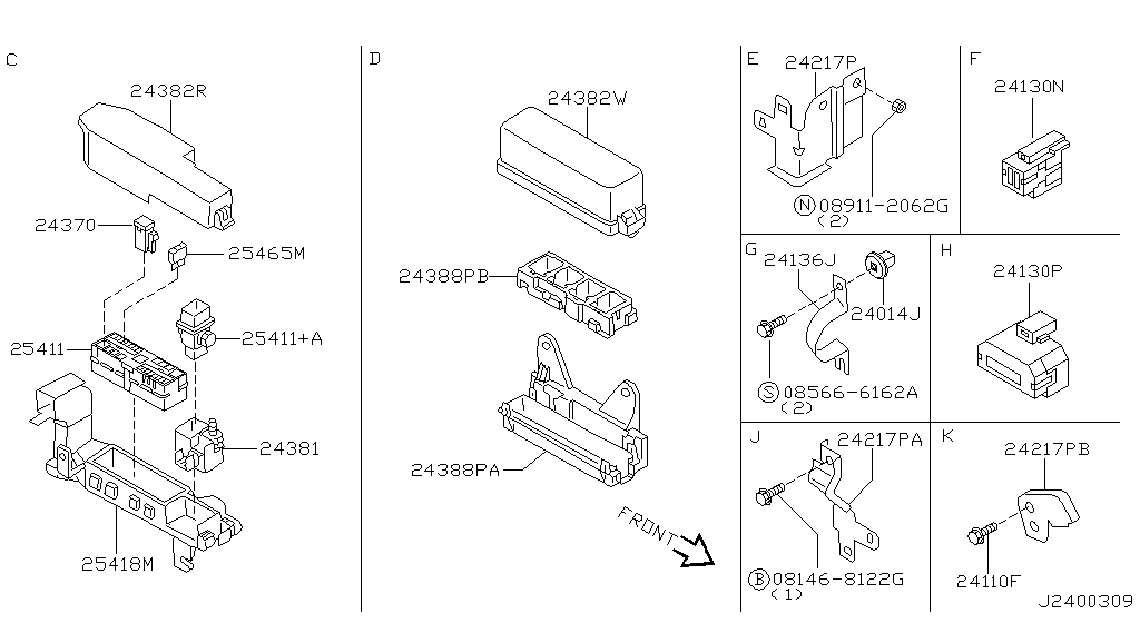Электропроводка ENGIN ROOM FITTING(1) (10.02 - 10.05)