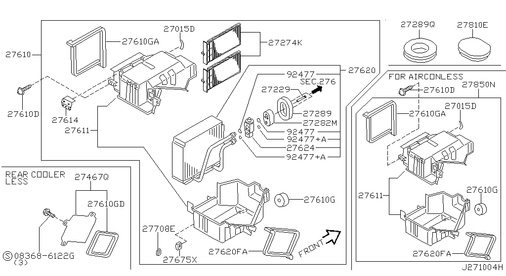 Блок охлаждения COOLING UNIT (MANUAL) (02.00 - 07.01)