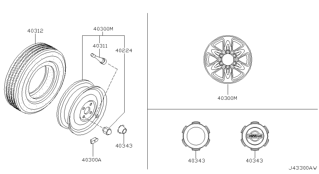Колеса и шины ALUMINUM WHEEL (07.01 - 10.02)