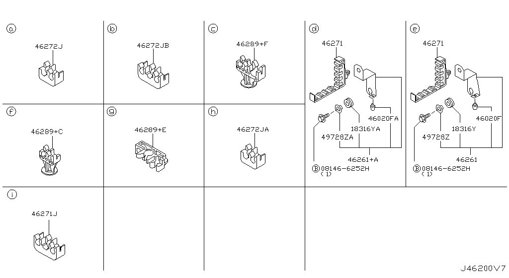 Тормозная проводка и система управления CLAMP & INSULATOR (10.02 - н.в.)