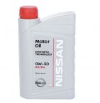 Масло моторное для автомобилей Nissan Motor Oil 0W-30 1L - 